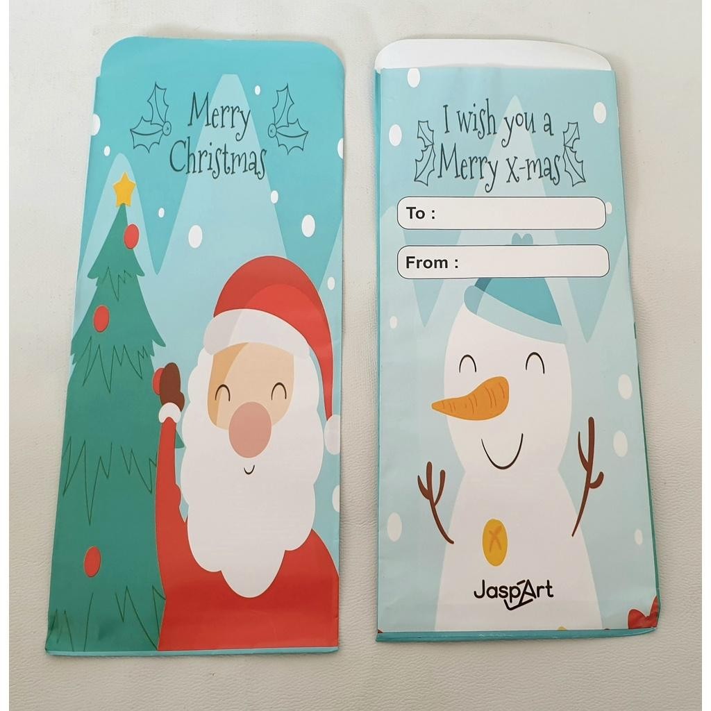 

Angpao Natal Angpau Merry Christmas Hongbao Amplop Natal Ukuran Panjang Murah Meriah Free Ongkir Ready Berkualitas