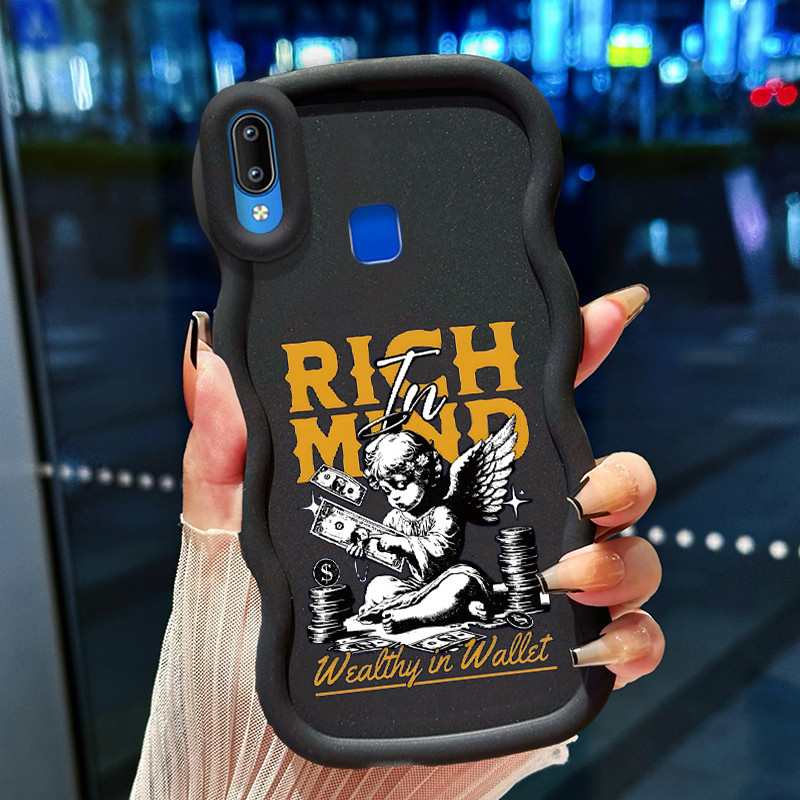 Casing Hp Untuk VIVO Y91 Y91i Y93 Y95 Case Casing pola Love God Kasing HP Macaron Cesing Silikon Kes