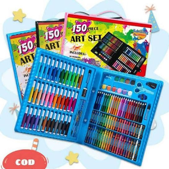 

Terbaru Pensil Warna Crayon Set Colouring 150Pcs Super Lengkap Premium