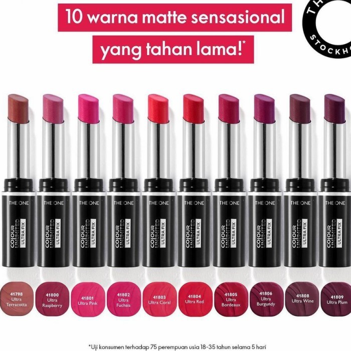 Matte Lipstick/the one colour unlimited ultra fix lipstik