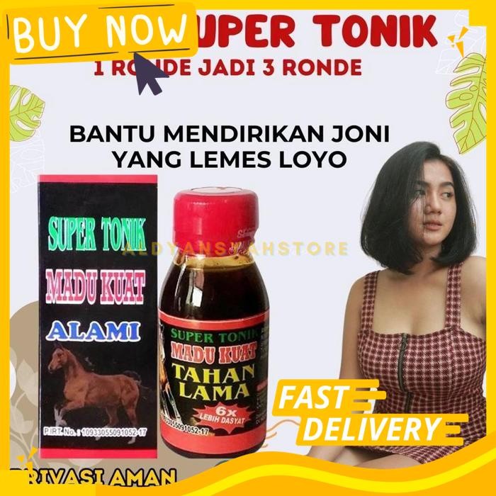 

ALDYANSYAH STORE MADU SUPER TONIK ALAMI ORIGINAL 100% MADU HERBAL PAIT DIJAMIN GRATIS ONGKIR!!