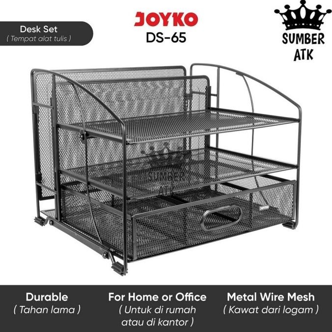 

TEMPAT ALAT TULIS DESK SET PEN HOLDER JOYKO DS-65 2410T