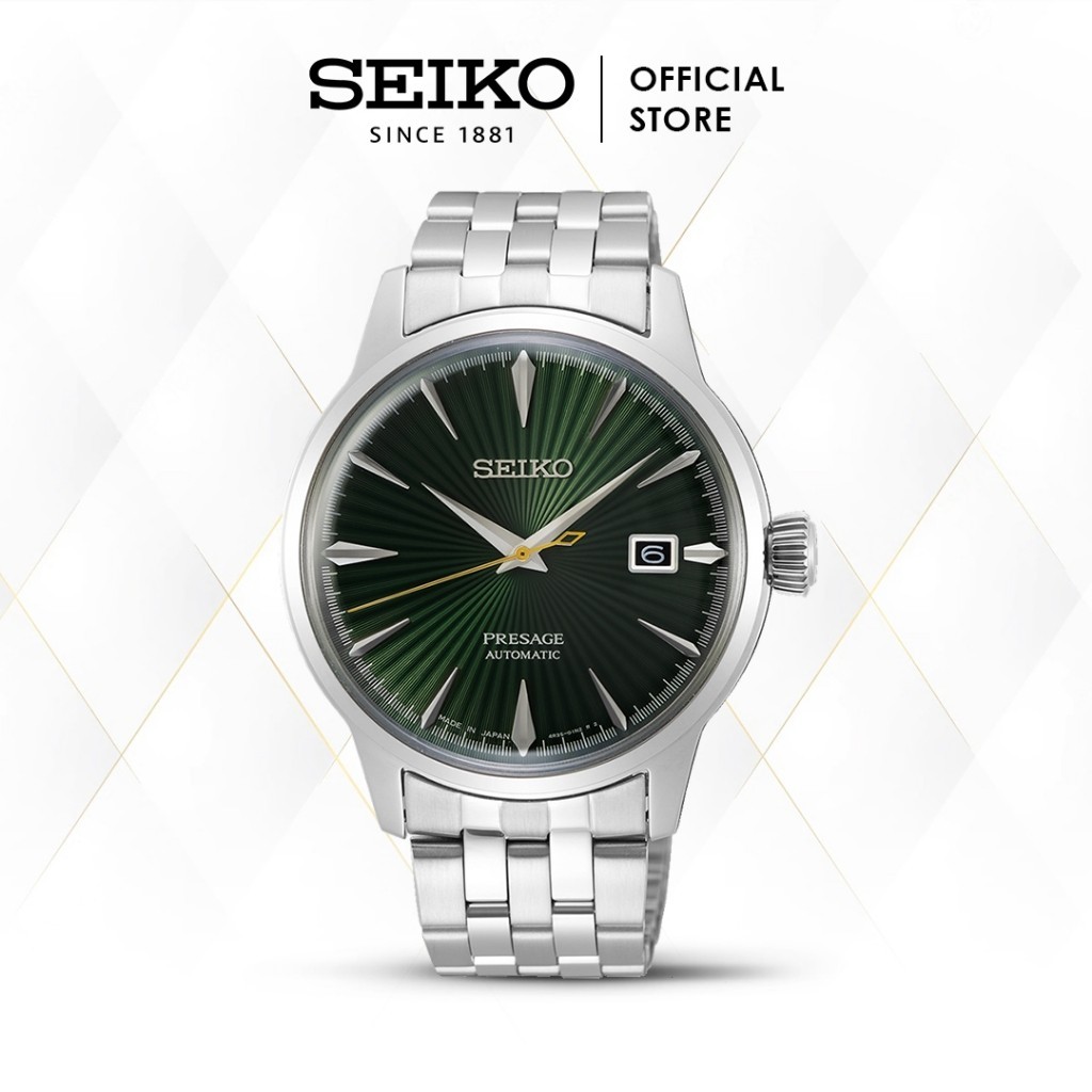 Jam Tangan Pria Seiko Presage Mockingbird Automatic SRPE15J1 Original