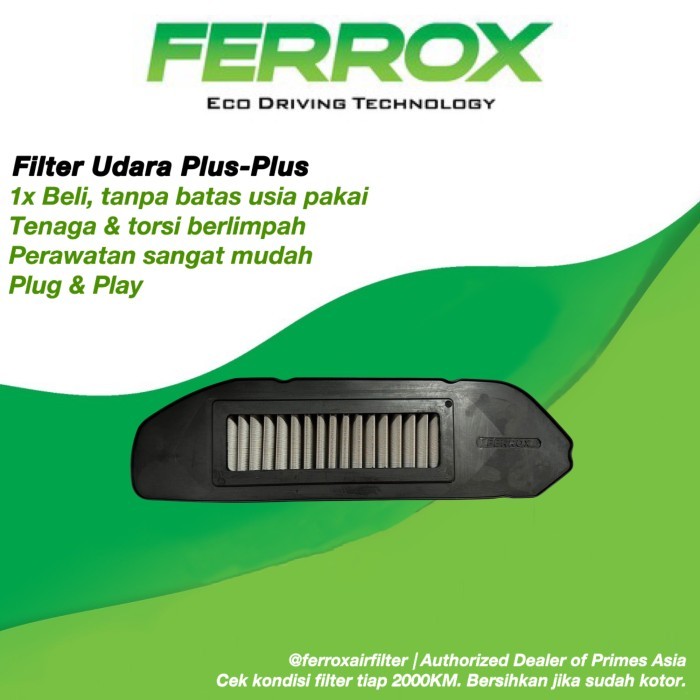 Filter Udara FERROX Yamaha Freego Gear 125 (2019-UP)