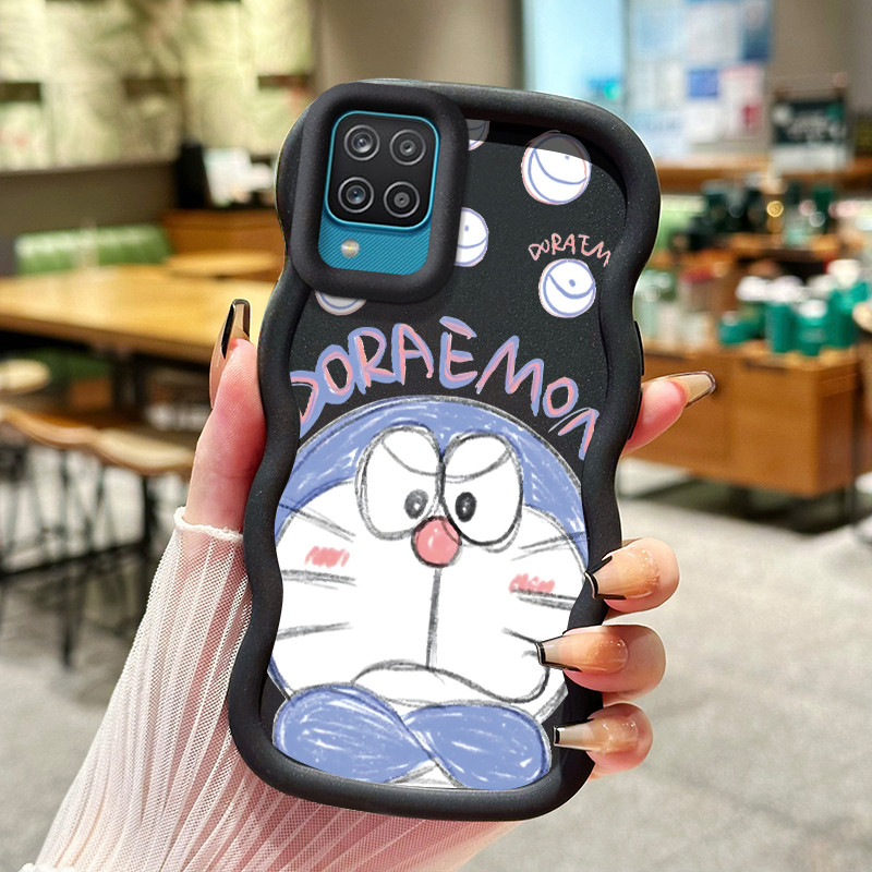 Casing Hp Untuk Samsung A12 4G A12 5G M12 F12 Case Casing ponsel Softcase HP pola Doraemon silikon K
