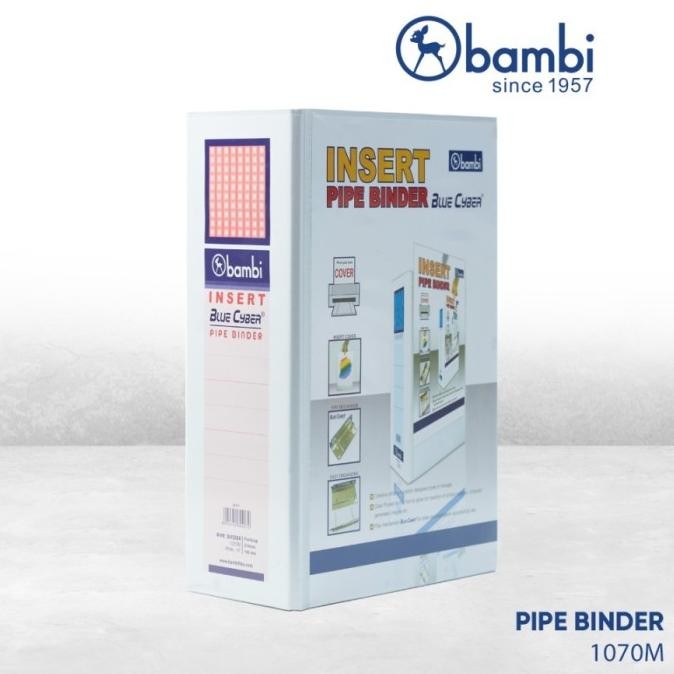 

PIPE BINDER WITH FULL SPINE 4 COLOUR # 1070 M (PCS) 2410T