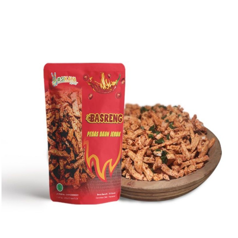 

Basreng Pedas Daun Jeruk Sikaya