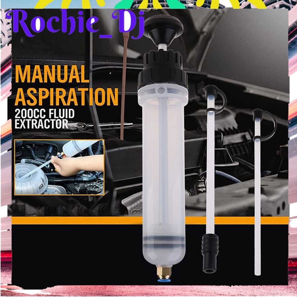 POMPA TANGAN TRANSFER OLI BENSIN MOBIL EXTRACTOR 200ML - NC25