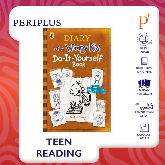 Terlaris Diary of a Wimpy Kid - Do-it-yourself Book - 9780141339665 SALE