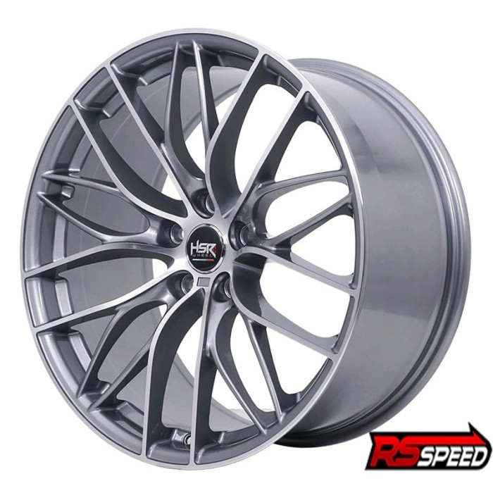 PAKET VELG BMW 320I HANOVER HSR R20X85-95 H5X120 & BAN ACCELERA PHI-R