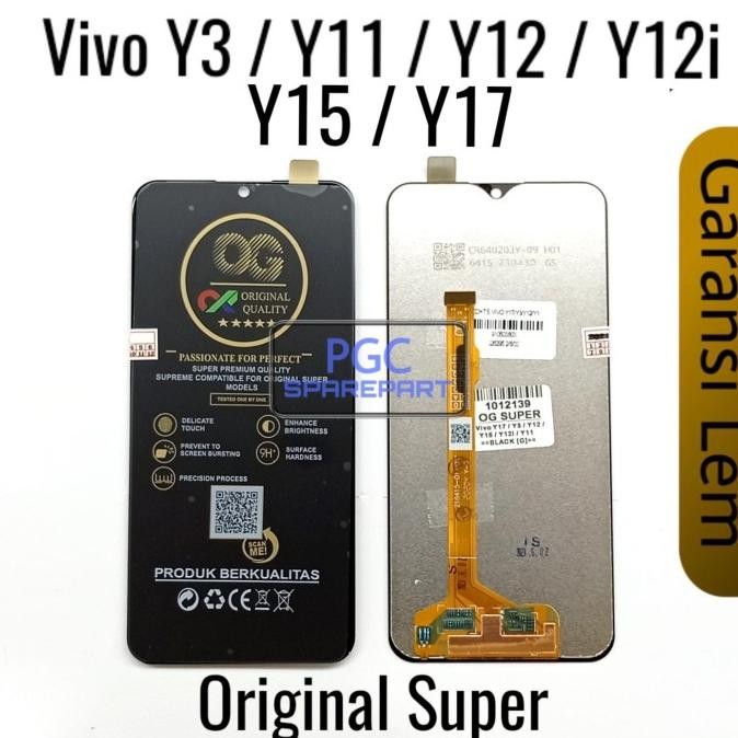 ORI SUPER OG - LCD TS Vivo Y3 Y11 Y12 Y12i Y15 Y17 1901 1902 1904 1906 [terbaik]