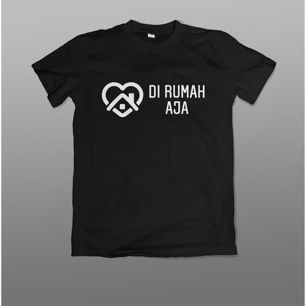 Kaos Baju Combed 30S Distro Di RUMAH AJA CORONA polos custom indonesia *