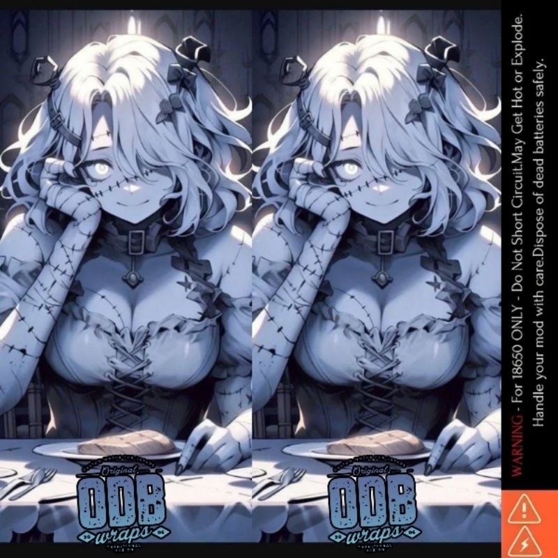 Buy1Get1 Jaka Stiker Wrap Baterai 18650 Anime V3 Untuk Melindungxi Dan Mempercantik Battery Odb 12 G