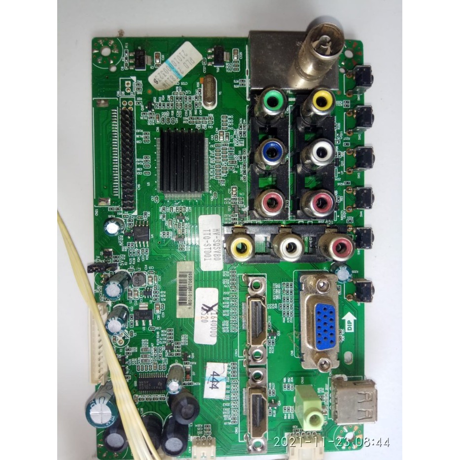 MESIN MB MAINBOARD MOTHERBOARD TV LED POLYTRON 24 INCH PLD24T810W