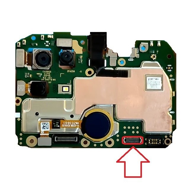 KONEKTOR MAINBOARD OPPO A15 CPH2185 DI MESIN 30 PIN FPC MAINBOARD 1PCS