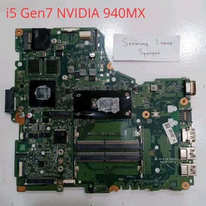 MAINBOARD ACER ASPIRE E5 475 MOBO MOTHERBOARD MESIN LAPTOP