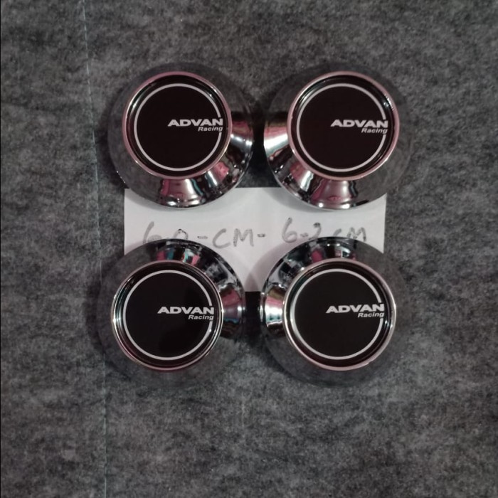 DOP TUTUP RODA VELG ADVAN DIAMETER 6CM -6,2CM