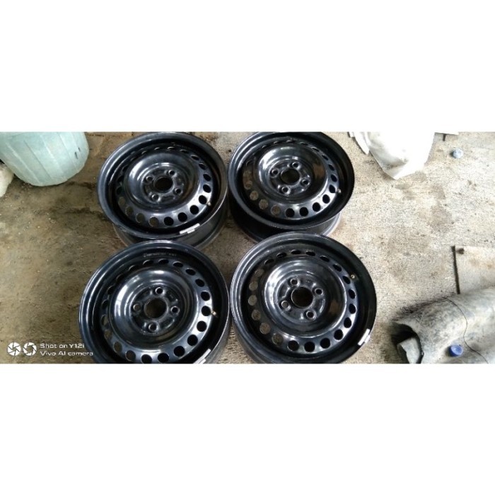 VELG KALENG COPOTAN HONDA BRIO RING 14 PCD 4X100 LEBAR 5 INCHI