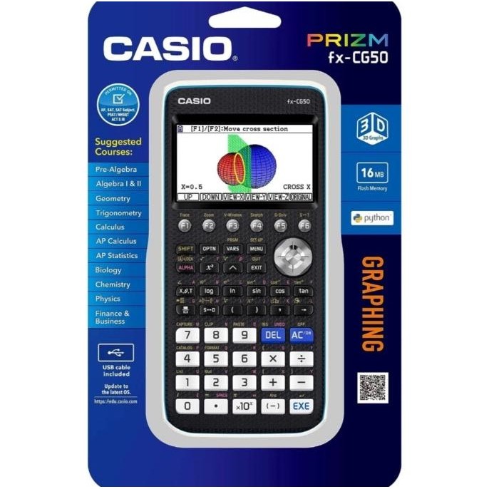 

CASIO Color Graphing Calculator fxcg50/kalkulator FX CG50 LTF