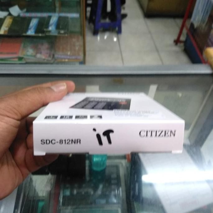 

Kalkulator CITIZEN SDC-812NR 12 digit LTF