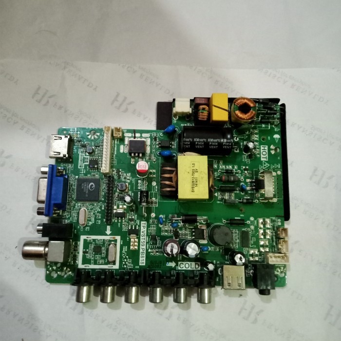 MB MAINBOARD MESIN TV LED AKARI LE 32P58 LE32P58