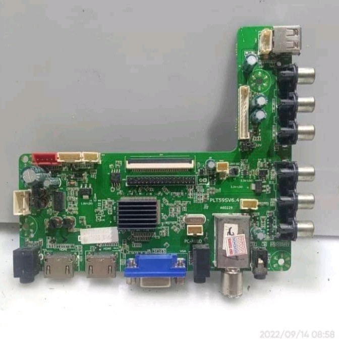 MB - MAINBOARD - MESIN TV LED POLYTRON PLD 22D110 - PLD22D110