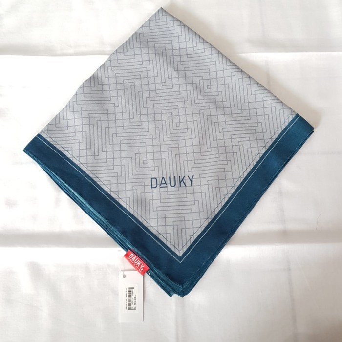 Hijab Segiempat Motif Dauky Labirin Scarf Scarf Terbaru Premium Murah