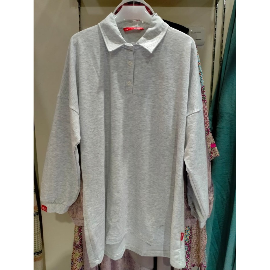 Atasan Kaos M Tunic Baby Terry Dauky Tunik Wanita Olahraga