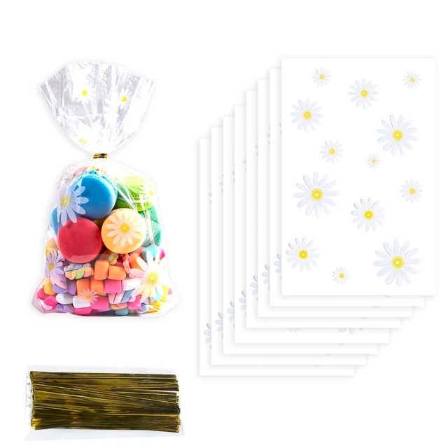 

PLASTIK COOKIES DAISY 15X23Cm/ PLASTIK CUPCAKE BENING DAISY PC-20
