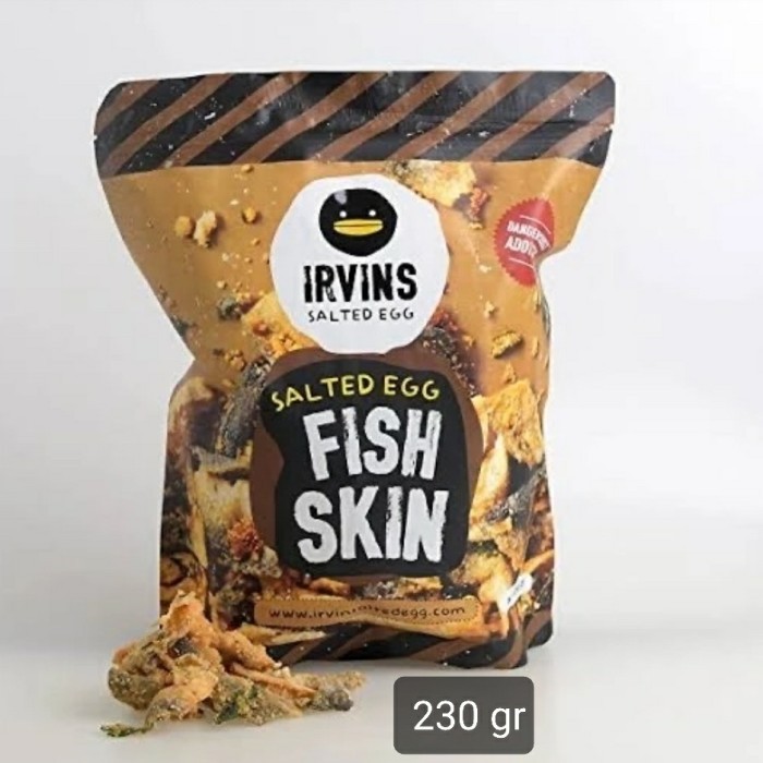 

HARGA DISKON! IRVINS SALTED EGG FISH SKIN SINGAPORE SNACK 230 gr