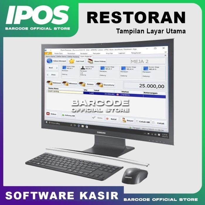 Software Kasir Resto Program Aplikasi Kasir Restoran For Laptop Pc Diskon