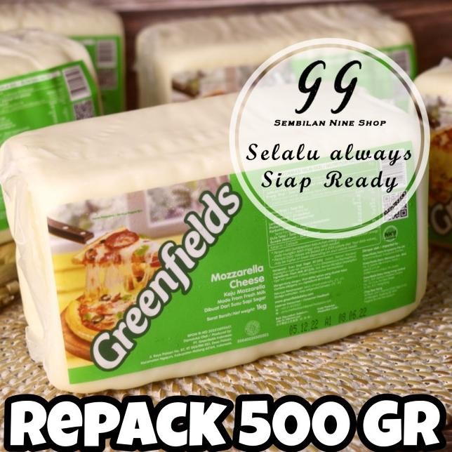 

Greenfields 500 Gram Mozzarella Cheese Greenfield Keju Mozarella