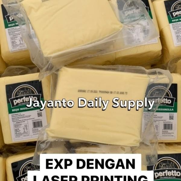 

Mozzarella Perfetto 1Kg Pa / Keju Mozarella Cheese Halal