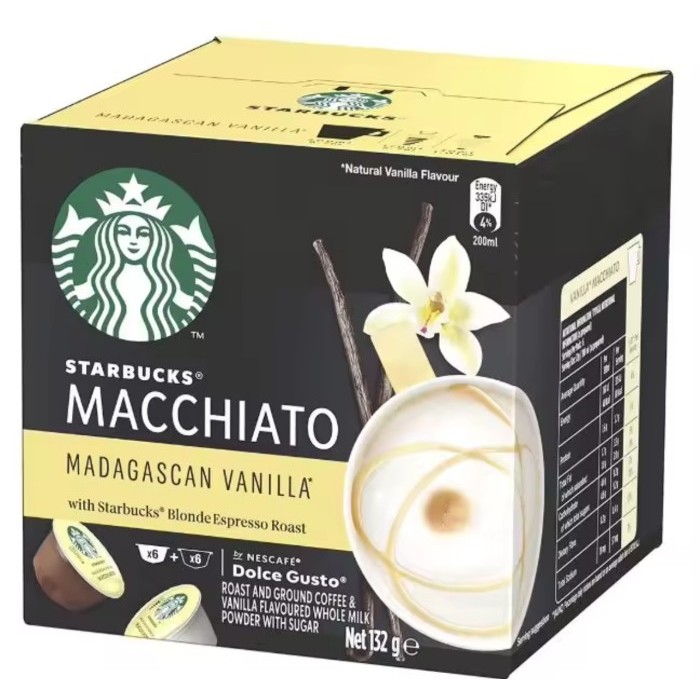 

Nescafe Dolce Gusto Ndg Starbucks Coffee Capsule
