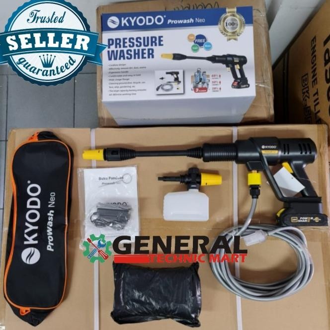 Jet Cleaner Cordless Dc Kyodo Prowash Neo Alat Cuci Motor Mobil Ac