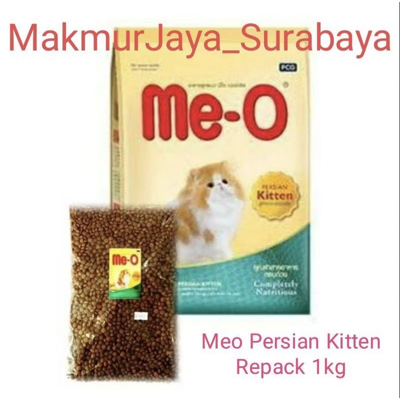 Meo Persian kitten pakan kucing Repack 1kg