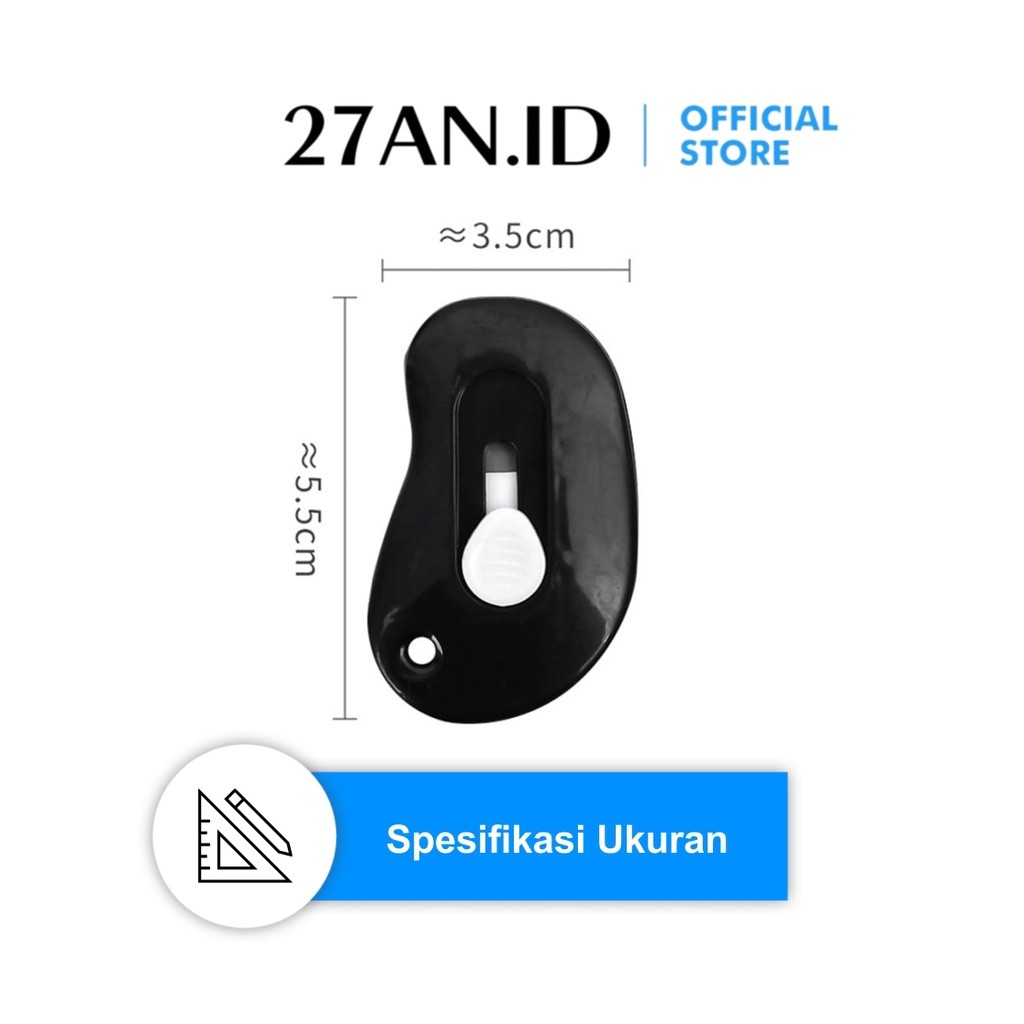 

MURAH CUTTER MINI PORTABLE H441 MINI CUTTER POLOS TRAVEL KIT PEMOTONG KERTAS PRAMIUM