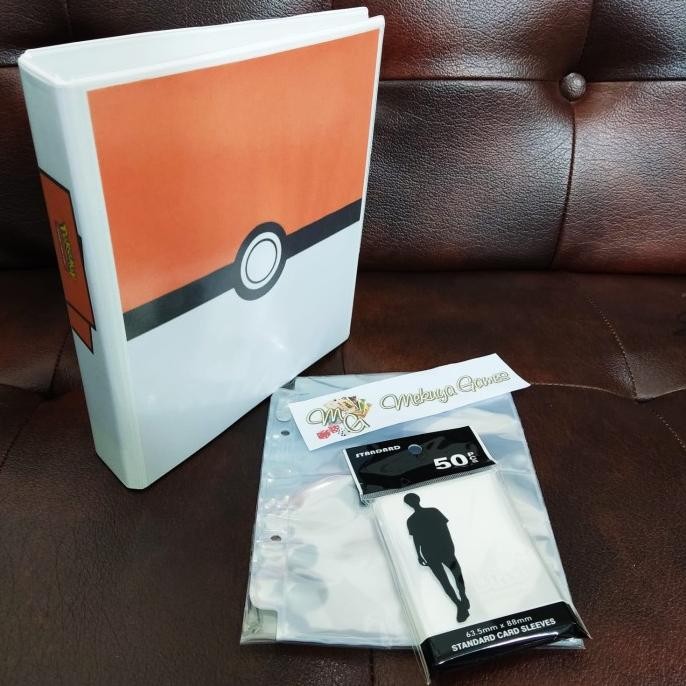 

Paket Pokemon Card Album A5 Binder 4p Sleeve Page Double Inner MTG TCG