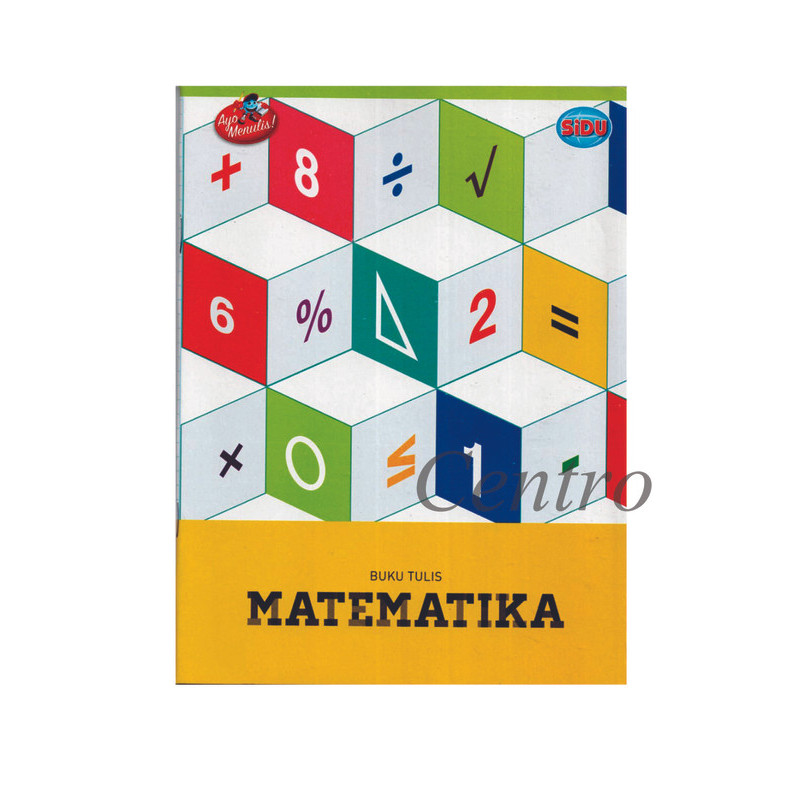 

Beli - Sidu Buku Tulis Matematika Kotak Kecil Isi 38 Lembar