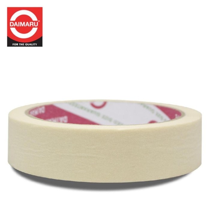 

Beli - Daimaru Masking Tape 1 Inch 24Mm X 21Mm Lakban Kertas Krem Selotip