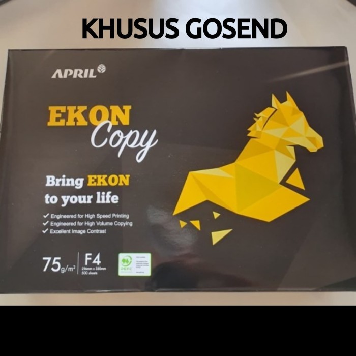 

Beli - Gosend Kertas Hvs F4 75Gram Ekon/Kertas Fotocopy Folio/Office Paper