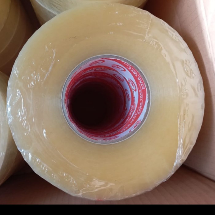 

Beli - Opp Lakban Jumbo Bening 2In 45Mm*500Yard/Plakban Jumbo Star Clear 500Y