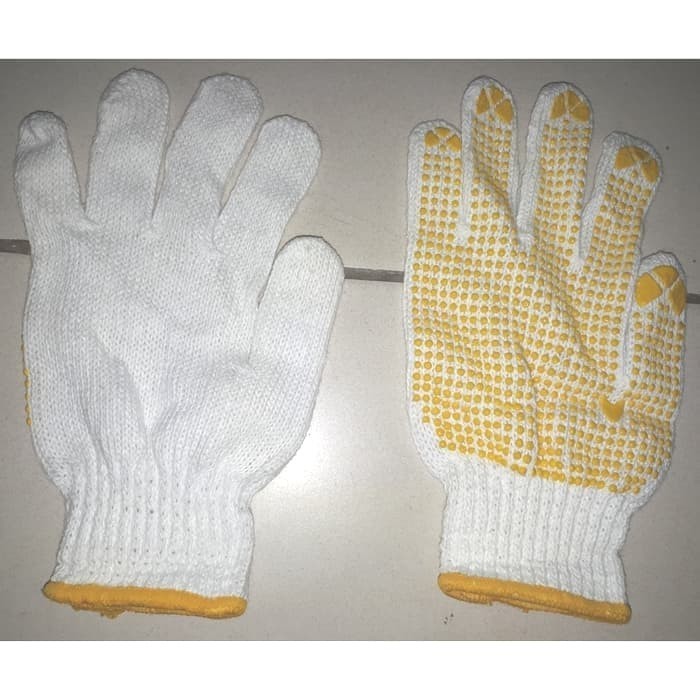

Beli - Sarung Tangan Rajut Benang Bintik Dotting/Sarung Tangan Kerja Proyek