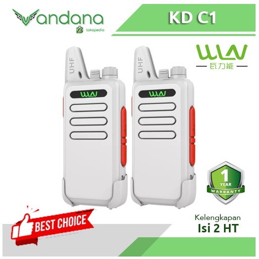 Ht Wln Kd-C1 Putih Isi 2Pcs Sepasang