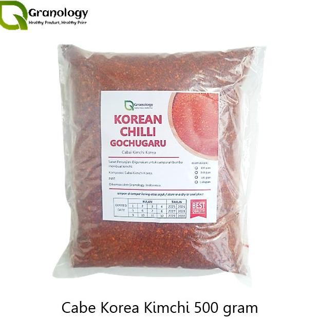 

Cabe Kimchi / Gochugaru / Bubuk Cabe Korea (500 Gram) By Granology