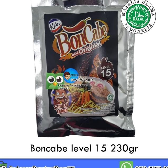 

Boncabe Level 15 230Gr | Bon Cabe | Cabe Bubuk | Cabai Bubuk