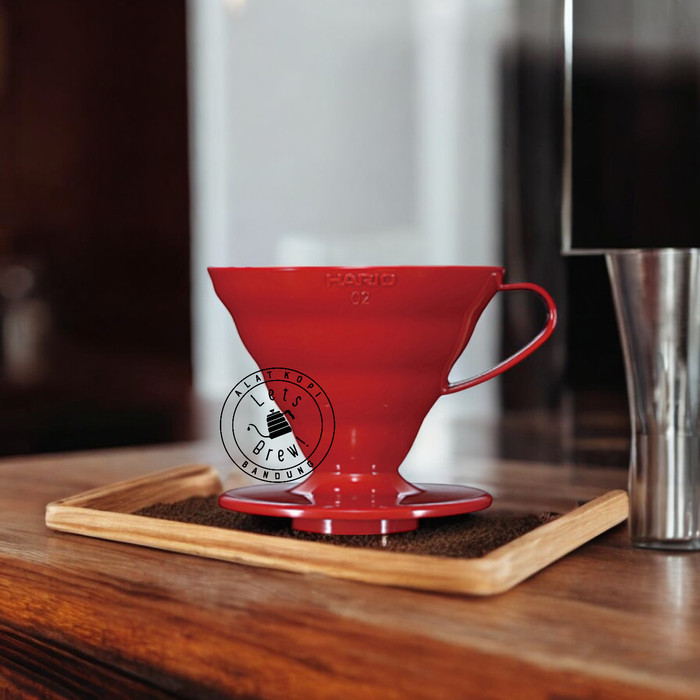 Hario V60 Plastic Coffee Dripper 02 (1-4 Cups) / Dripper Hario Plastik / Dripper Hario / Hario