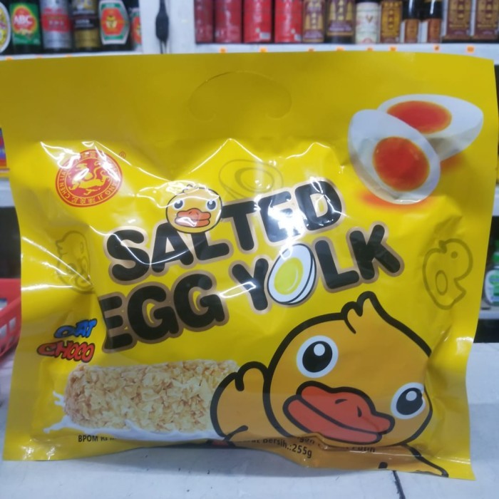 Salted Egg Yolk Oat Choco Serela Bar Dengan Coelat Putih Snack