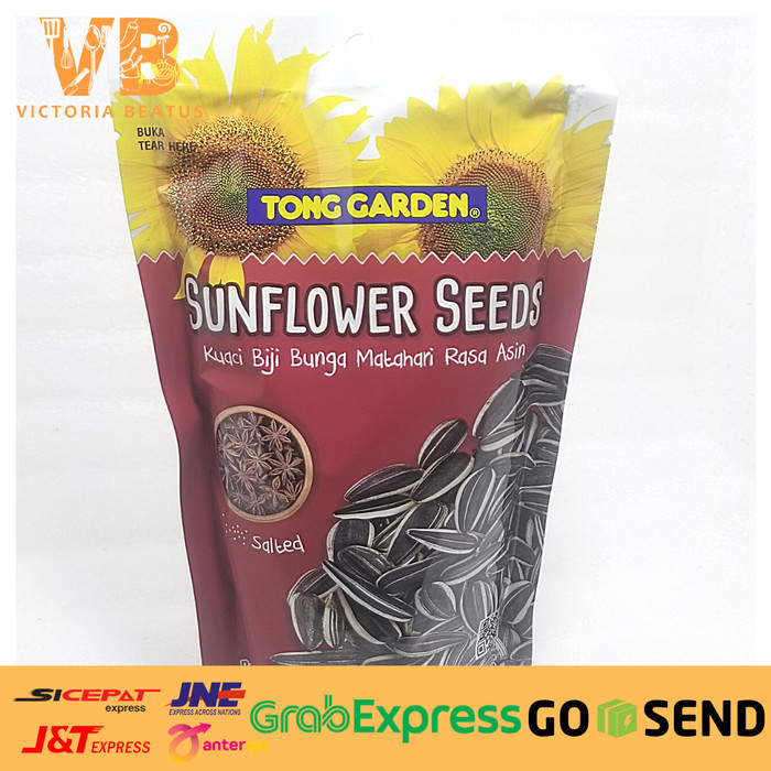 Tong Garden Sunflower Seeds Kuaci Biji Bunga Matahari Rasa Asin
