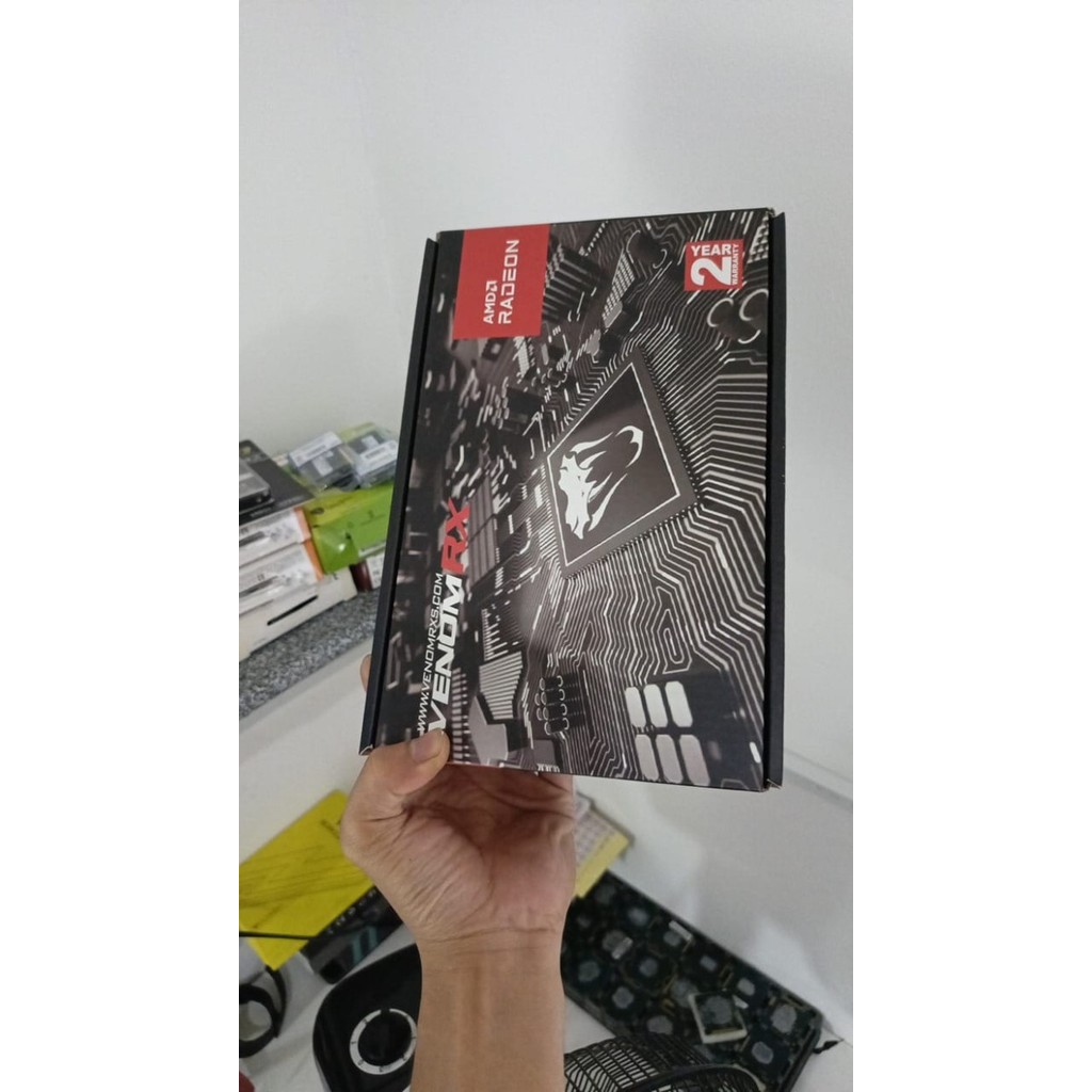 VGA Venom RX Radeon RX 580 / RX580 8 GB DDR5 256Bit Dual Fan